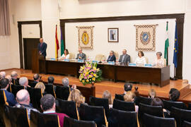 Intervención de José Pablo Lara. Celebración de San Lucas. Facultad de Medicina. Noviembre de 2019