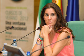 Cursos de verano 2012 de la Universidad de Málaga. Inauguración. Málaga. Julio de 2012