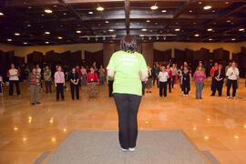 Taller de Ritmos Básicos para Mayores. 3º Congreso Internacional de Actividad Físico-Deportiva para Mayores de la Universidad de Málaga. Palacio de Ferias y Congresos de Málaga. Marzo de 2009