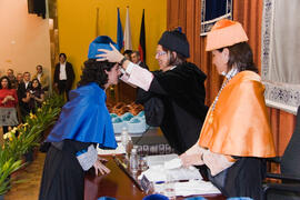 Investidura de nuevos doctores por la Universidad de Málaga. Paraninfo. Diciembre de 2009