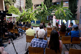 "Dialogando" con Clara Jiménez. Facultad de Ciencias de la Comunicación. Mayo de 2019