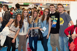 Jornadas de Puertas Abiertas de la Universidad de Málaga. Complejo Polideportivo Universitario. Abril de 2013