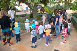 Excursión de la Escuela Infantil Francisca Luque al Jardín Botánico. Campus de Teatinos. Mayo de 2014