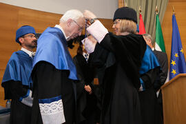 Investidura como Doctor "Honoris Causa" de Jean-Marie Lehn por la Facultad de Ciencias de la Universidad de Málaga. Edificio del Rectorado. Junio 2015