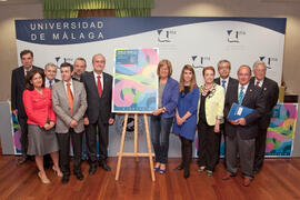 Presentación de los cursos de verano de la Universidad de Málaga. Rectorado. Mayo de 2010