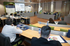 Encuentro de rectores de Brasil, Portugal y España: Fomento de la cultura emprendedora. Edificio del Rectorado. Octubre de 2015