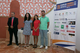 Cena de gala con motivo del Campeonato Europeo Universitario de Balonmano. Antequera. Julio de 2017