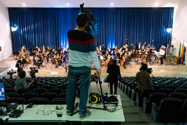 Concierto de Bandas Sonoras de la 30 edición de Fancine de la Universidad de Málaga. Auditorio de la Escuela Técnica de Ingeniería de Telecomunicaciones e Informática. Noviembre de 2020