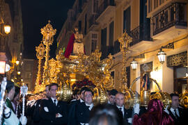Santo Cristo Coronado de Espinas. Estación de Penitencia de la Hermandad de los Estudiantes. Málaga. Marzo de 2018