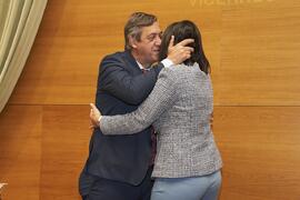 Toma de posesión de María del Carmen Pardo Ferreira como nueva Vicerrectora Adjunta de Emprendimiento y Becas de la Universidad de Málaga. Edificio del Rectorado. Abril de 2024