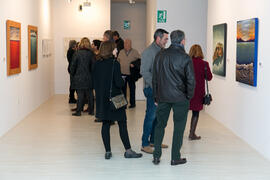 Inauguración de la exposición "Inventario", de Buly. Centro de Arte Contemporáneo Francisco Hernández, Vélez-Málaga. Diciembre de 2018