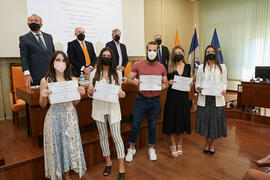 Entrega de premios. IV Encuentro "10Graduadxs10". Facultad de Ciencias Económicas y Empresariales. Mayo de 2021
