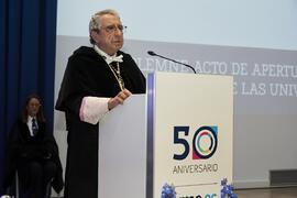 José Ángel Narváez. Solemne Acto de Apertura del Curso Académico 2022/2023 de las Universidades Andaluzas. Escuela Técnica Superior de Ingeniería Informática y Telecomunicaciones. Septiembre de 2022