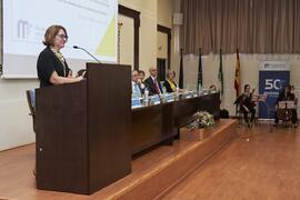 Discurso de Yolanda García Calvente. 50 Aniversario de la Facultad de Medicina de la Universidad de Málaga. Facultad de Medicina. Octubre de 2022