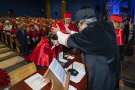 Investidura de Emilia Casas Baamonde como Doctora "Honoris Causa" por la Facultad de Derecho de la Universidad de Málaga. Paraninfo. Noviembre de 2022