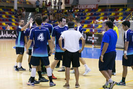Partido Universidad de Málaga - Universidad de Rzeszow. Categoría masculina. Campeonato Europeo Universitario de Balonmano. Antequera. Julio de 2017