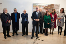 Inauguración de la exposición "Paisajes Andaluces", de Eugenio Chicano. Museo del Patrimonio Municipal. Diciembre de 2016