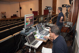 Making Of para Manos Unidas. Paraninfo. Mayo de 2012