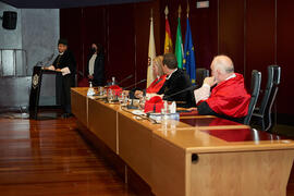 Intervención de José Ángel Narváez. Entrega de la Medalla de Oro de la Universidad de Córdoba a la Universidad de Málaga. Córdoba. Junio de 2022