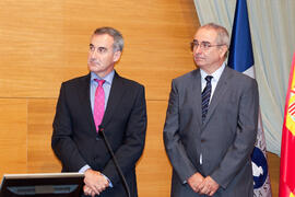Toma de posesión del personal docente e investigador de la Universidad de Málaga. Rectorado. Octubre de 2011