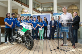 Presentación del proyecto "UMA Racing Team 2017/2018". Edificio del Rectorado. Junio de 2017