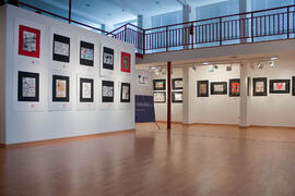 Sala de exposiciones del Jardín Botánico de la Universidad de Málaga. Campus de Teatinos. Mayo de 2013