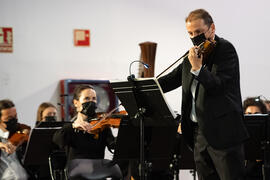 Concierto de Bandas Sonoras de la 30 edición de Fancine de la Universidad de Málaga. Auditorio de la Escuela Técnica de Ingeniería de Telecomunicaciones e Informática. Noviembre de 2020