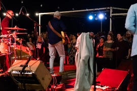 Concierto de Free Soul Band. Festival solidario en los Baños del Carmen. Cursos de Verano de la Universidad de Málaga. Málaga. Julio de 2019