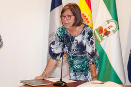 Toma de posesión de nuevos cargos de la Universidad de Málaga. Rectorado. Octubre de 2013