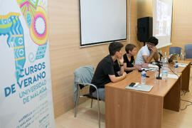 Mesa redonda: «Derribando barreras». Curso "Diversidad sexual". Cursos de verano 2019 de la Universidad de Málaga. Marbella. Julio de 2019