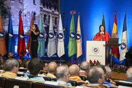 Intervención de Elsa Marina Álvarez. Apertura del Curso Académico 2024/2025 de la Universidad de Málaga. Paraninfo. Septiembre de 2024
