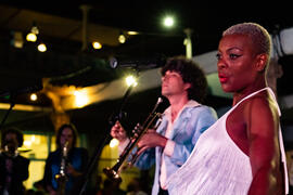Concierto de Free Soul Band. Festival solidario en los Baños del Carmen. Cursos de Verano de la Universidad de Málaga. Málaga. Julio de 2019