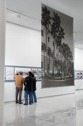 Exposición "Málaga. Una visión panorámica. Fotografías de Roisin". Sala de exposiciones del Rectorado. Enero de 2007