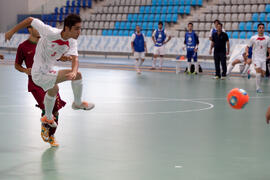Partido Portugal contra Irán. 14º Campeonato del Mundo Universitario de Fútbol Sala 2014 (FUTSAL). Antequera. Julio de 2014