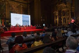 Lección Inaugural. Apertura del Curso Académico 2022/2023 de la Universidad de Sevilla y entrega de su medalla de oro a la Universidad de Málaga. Iglesia de la Anunciación, Sevilla. Septiembre de 2022