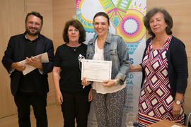 Entrega de certificados. Curso "Infancia en riesgo: derechos y retos. A los 30 años de la Convención de los Derechos del Niño". Cursos de verano 2019 de la Universidad de Málaga. Marbella. Julio de 2019
