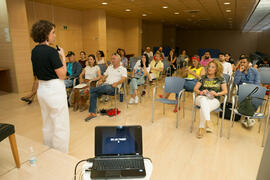 Taller "Rompiendo el muro". Curso "Influencers, camino al éxito". Cursos de verano 2018 de la Universidad de Málaga. Marbella. Julio de 2018