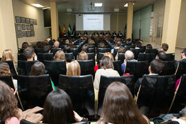 Mesa presidencial. III Encuentro "10Graduadxs10". Facultad de Ciencias Económicas y Empresariales. Noviembre de 2019