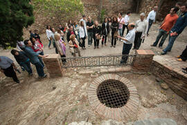 Visita anual de la conferencia de la RedOTRI en el centro histórico de Málaga. Junio de 2010