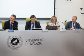 Encuentro de rectores de Brasil, Portugal y España: Fomento de la cultura emprendedora. Edificio del Rectorado. Octubre de 2015
