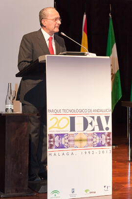 Conmemoración del 20 Aniversario del Parque Tecnológico de Andalucía. Palacio de Ferias y Congresos. Diciembre de 2012