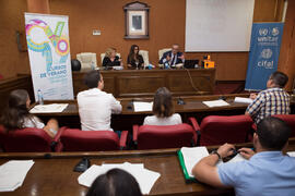 Mesa redonda: «Las problemáticas de los RETORNADOS en el contexto de la lucha nacional y europea contra la radicalización violenta y el terrorismo». Curso "Seguridad internacional y colectivos vulnerables". Cursos de Verano de la Universidad de Málaga. Málaga. Julio de 2019