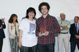 Entrega de títulos del Trofeo Rector. Gala del Deporte Universitario 2018. Escuela Técnica Superior de Ingeniería de Telecomunicaciones. Junio de 2018