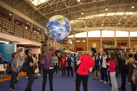 Jornadas de Puertas Abiertas de la Universidad de Málaga. Complejo Polideportivo Universitario. Abril de 2015