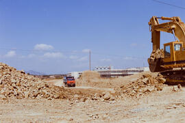 Obras del Campus de Teatinos. Junio de 1988