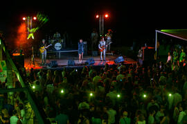Concierto de Dry Martina. Festival Benéfico en los Baños del Carmen. Cursos de Verano de la Universidad de Málaga. Málaga. Julio de 2018