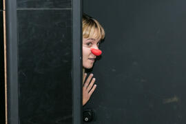 Alumna de la clase magistral "Clown: El arte de hacer el payaso". Curso de Verano "El humor en las artes escénicas". Marbella. Julio de 2018