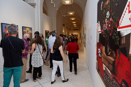 Visita a la exposición "Eugenio Chicano Siempre". Museo de Málaga. Junio de 2021