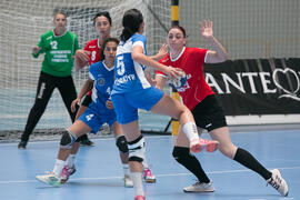 Partido Universidad Ovidius - Universidad de Akdeniz. Categoría femenina. Campeonato Europeo Universitario de Balonmano. Antequera. Julio de 2017