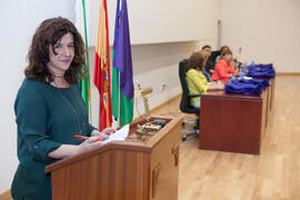 Graduación y clausura del curso del Aula de Mayores de la Universidad de Málaga. Paraninfo. Junio de 2015